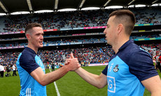Brian Fenton and Cormac Costello after the game 14/5/2023 