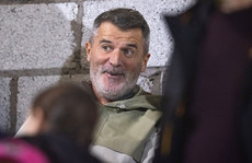 Roy Keane in attendance at the game 18/10/2024