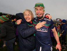 Brian McGrath celebrates with his mother Mary 13/10/2024