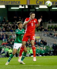 Callum Robinson and James Chester 16/10/2018