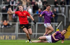 Ruairi Kinsella celebrates after scoring a goal 20/10/2024 