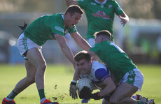 Michael McCann and Benen Kelly tackle Cormac Quinn 10/11/2024