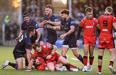 Edinburgh players celebrate a penalty 19/10/2024