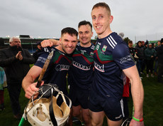 Ed Connolly, Tomas McGrath and Liam Treacy celebrate 13/10/2024