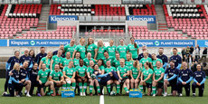 The Ireland team and Backroom Staff with Aine Conway 26/4/2024