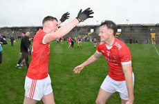 Sean Canning and Conor Kenny celebrate after the game 20/10/2024 