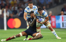 Courtney Lawes and Pablo Matera 9/9/2023