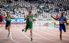 Thomas Barr after finishing second to qualify 27/9/2019