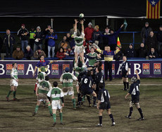 General view of a lineout 10/3/2006
