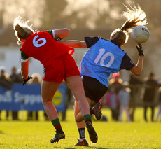 Fiona McHale collides with Caoimhe O'Connor 25/2/2023