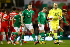 Kevin Long and Darren Randolph 16/10/2018