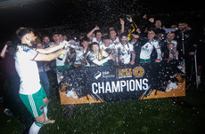 Cork City celebrate winning the league 18/10/2024