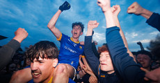 Conor Mchugh celebrates with fans 20/5/2024